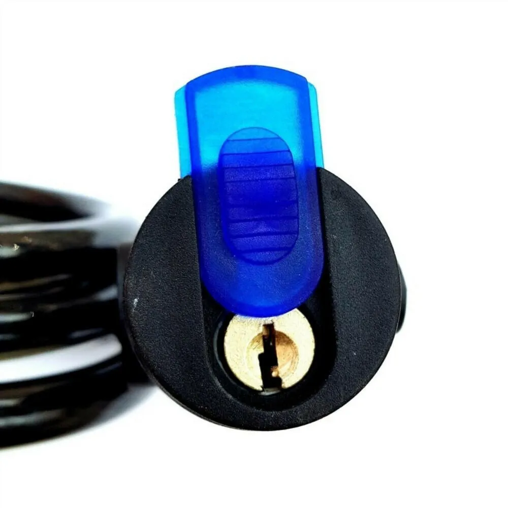 Universal Bike Lock Anti-theft with 2 Key Bicycle Motorcycle Mountain Bike Safety Lock Cable Lock New Model Bike Accessories