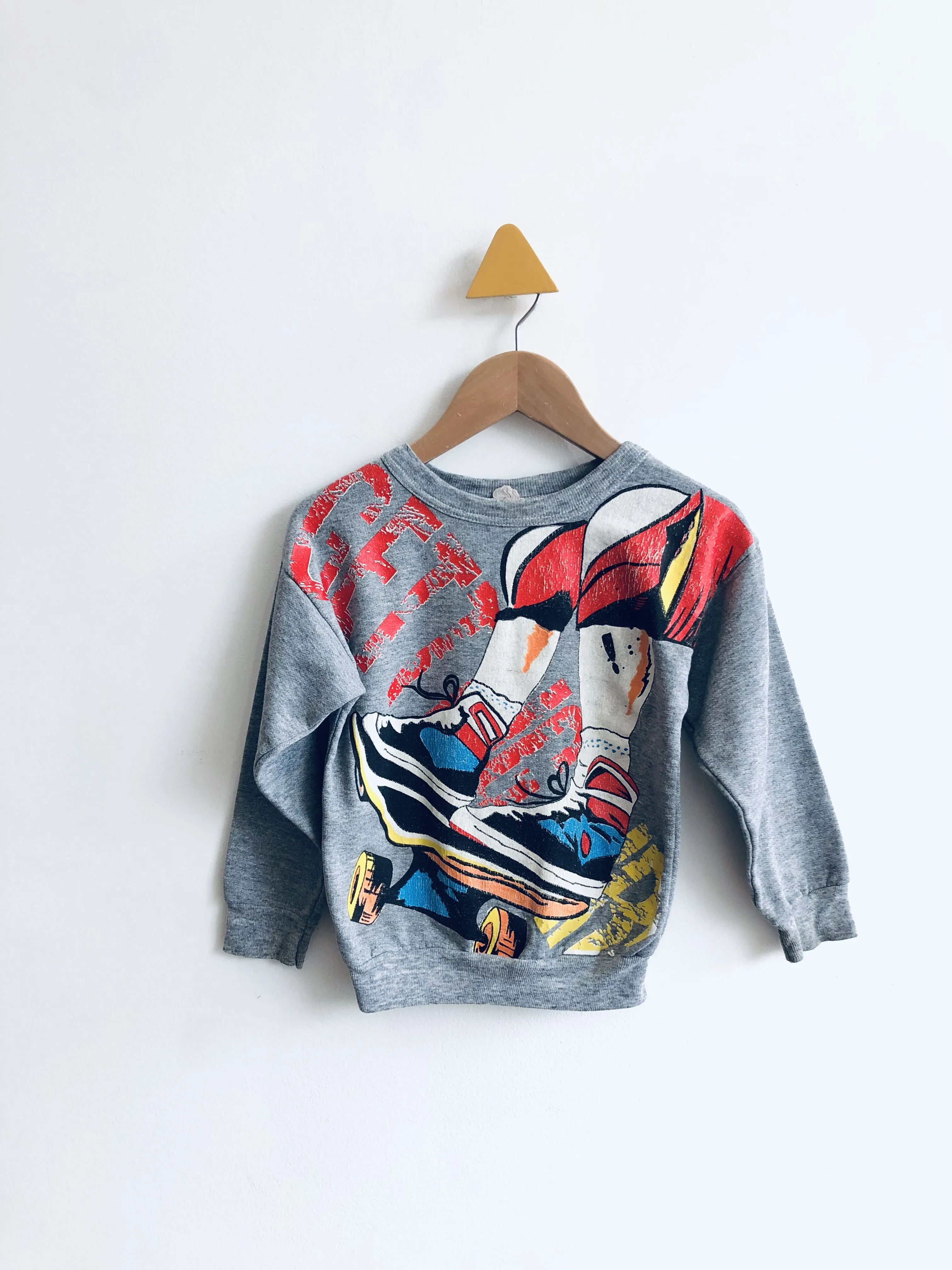 Vintage Skateboard Sweatshirt // 6Y