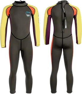 Wetsuit Kids Full Suits 2.5mm Neoprene Wet Suit UV Protection Keep Warm Long Sleeve Wetsuits for Swimming Diving Scuba